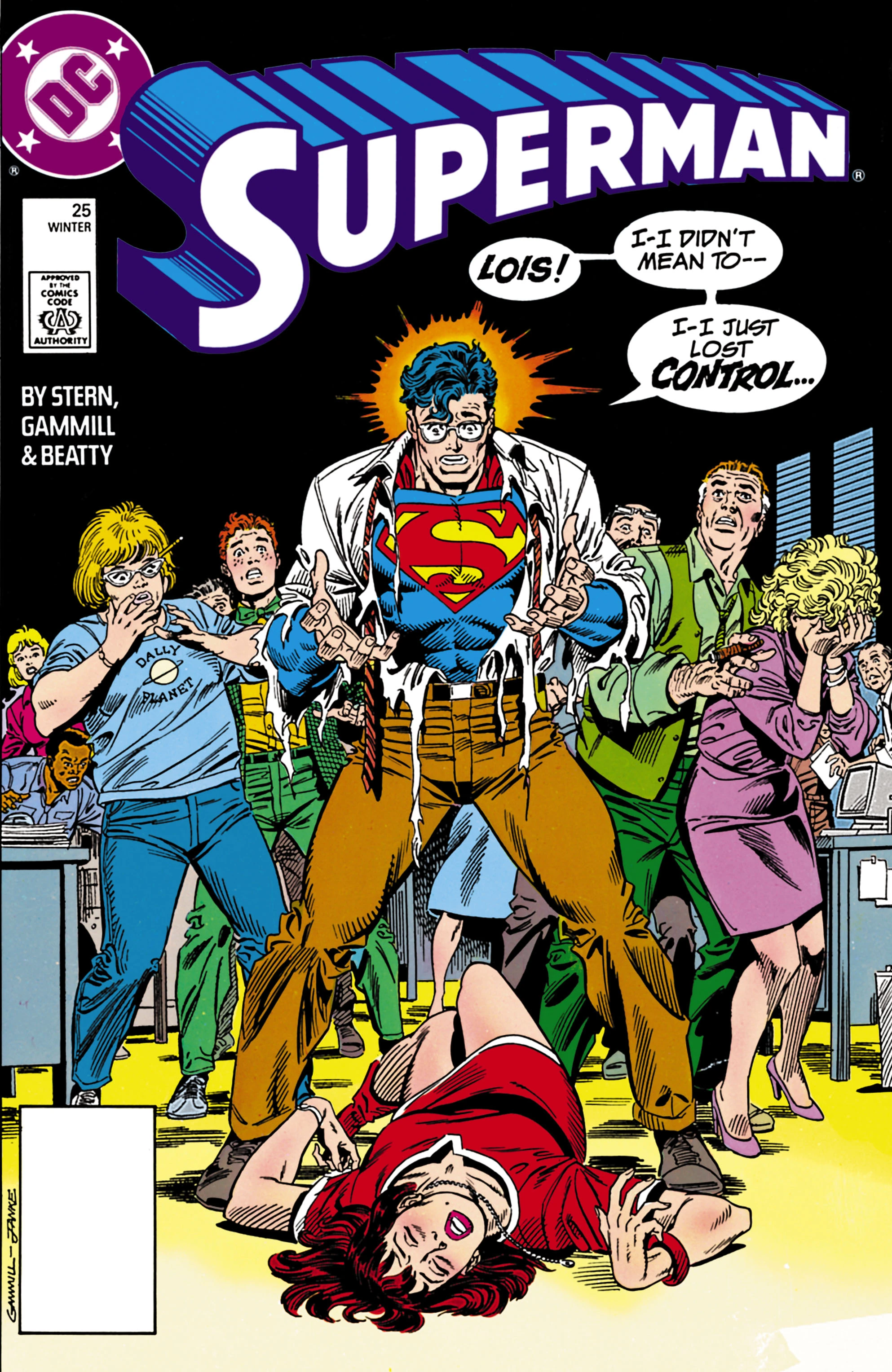 Superman #25 (DC, 1988 — Cover A) cover